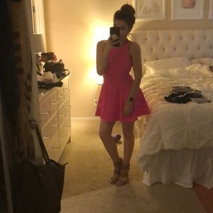 Lulus hot pink size medium dress
